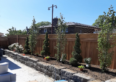 After Weeding Flower Bed